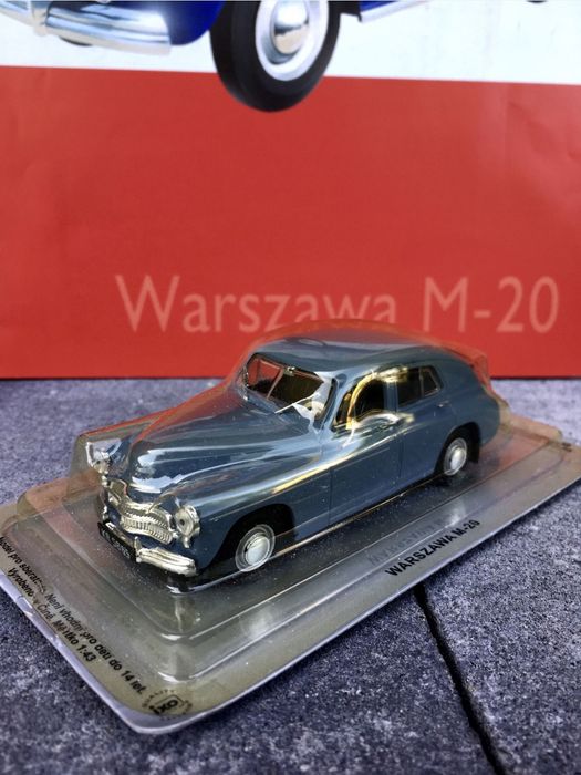 Prospekt - WARSZAWA M20-auta PRL,model,autka,kolekcja,zabytek