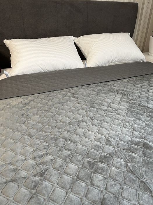 Новинка ТЕП Покривало Велюр на кровать диван