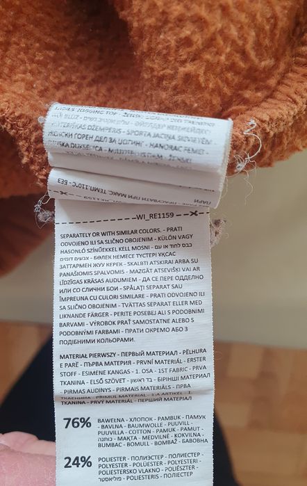 Bluza dziewczęca z kapturem