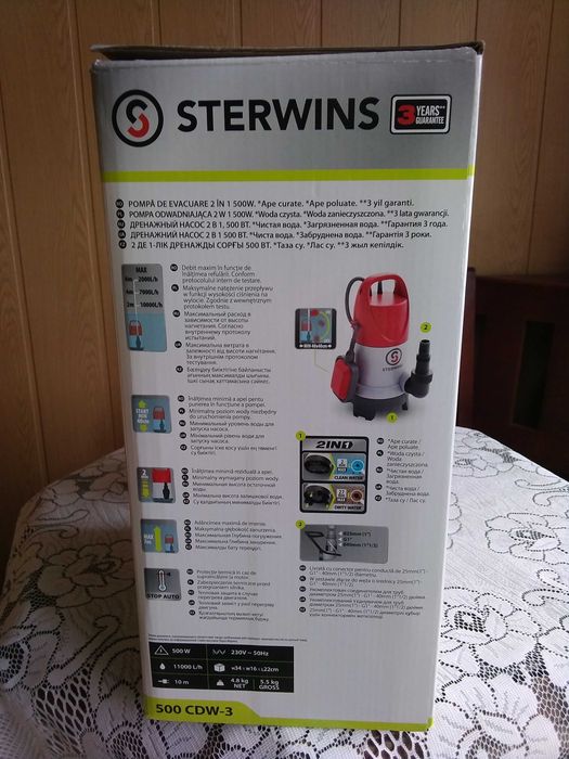 Pompa do wody do studni plus wąż