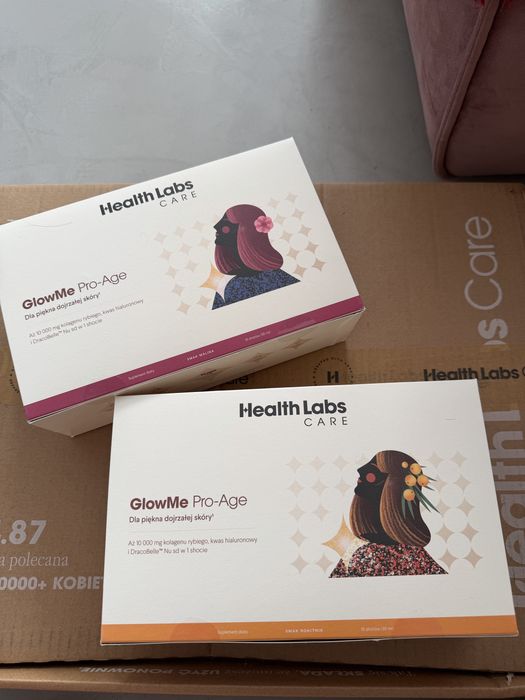 Glowme pro-age Health Labs Care kolagen suplementy