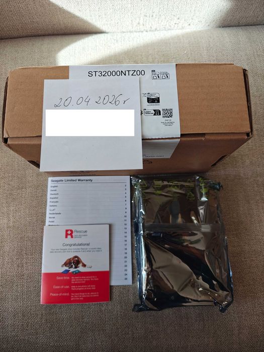 Seagate IronWolf Pro 32TB NAS, 7200 obr. 512 MB Cache (fabrycznie nowy)