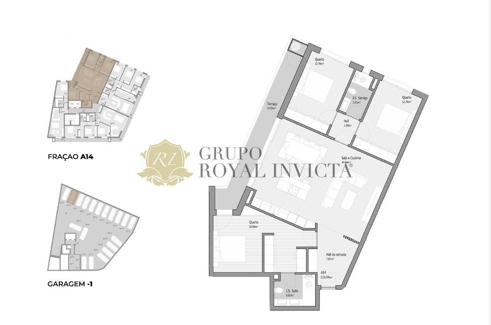 Apartamentos T3 Em Construção – Trofa Premium