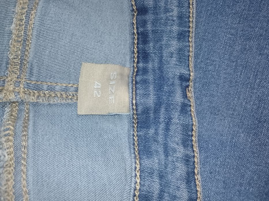 Spodnie ala dżins ze steczem