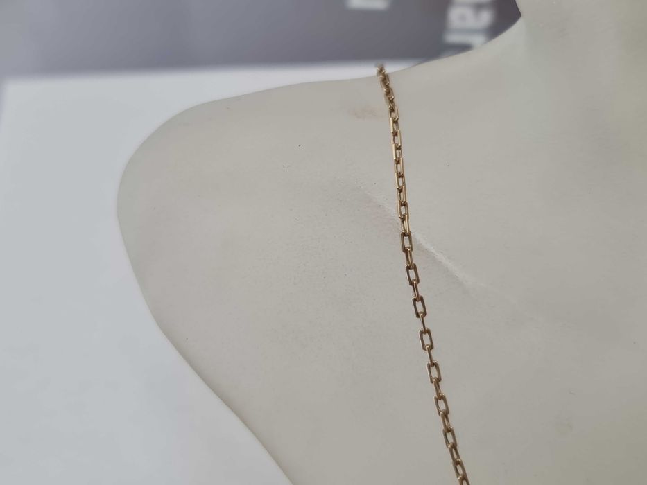 Klasyczny złoty łańcuszek męski/ 750/ 6.08 gram/ 58cm/ Ankier