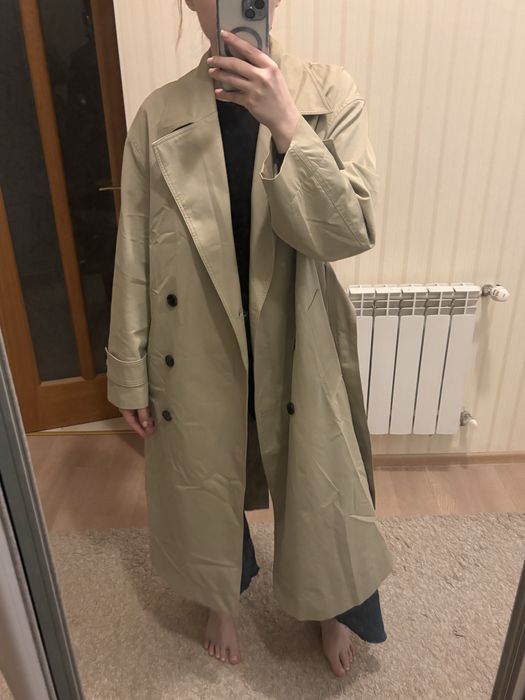 Плащ (тренч) від Mango