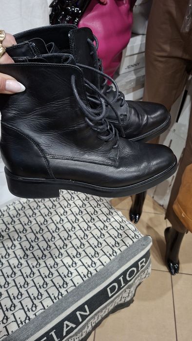 botki skórzane gino rosi 38 wkładka 24,5