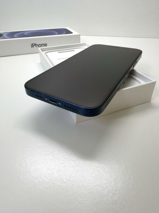 Apple iPhone 12・256GB・Azul (Fatura e Garantia)