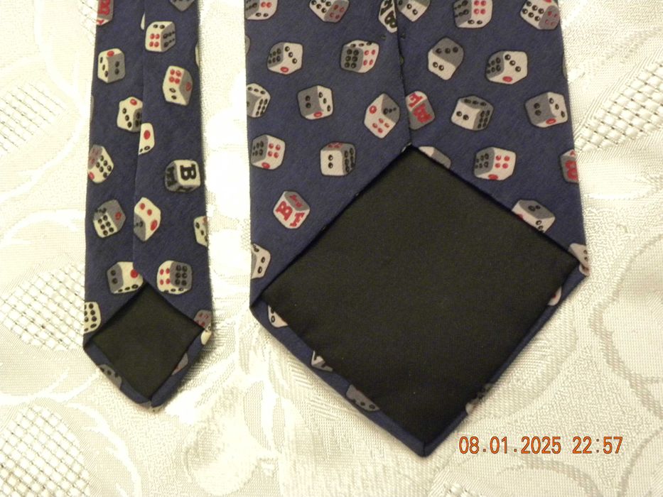 Jedwabny krawat wizytowy Giuseppe Milano