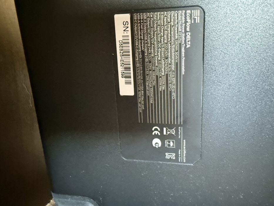 Зарядна станція EcoFlow DELTA (1260вт-год)