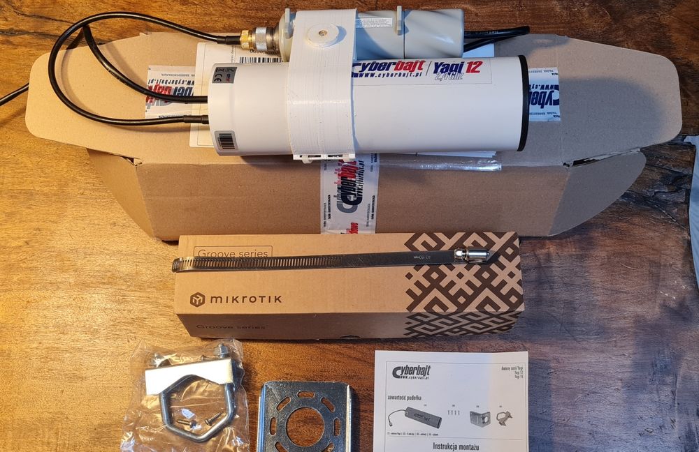 Mikrotik Groove 52 HPn  - 2,4 & 5Ghz L3 - jak nowy