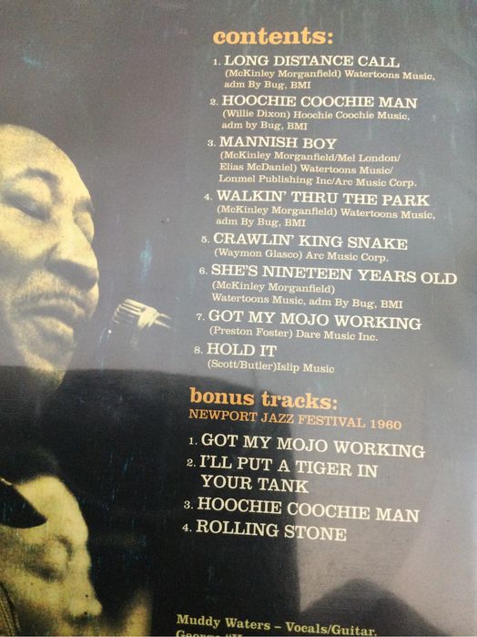 DVD Muddy Waters - Live in Concert 1971