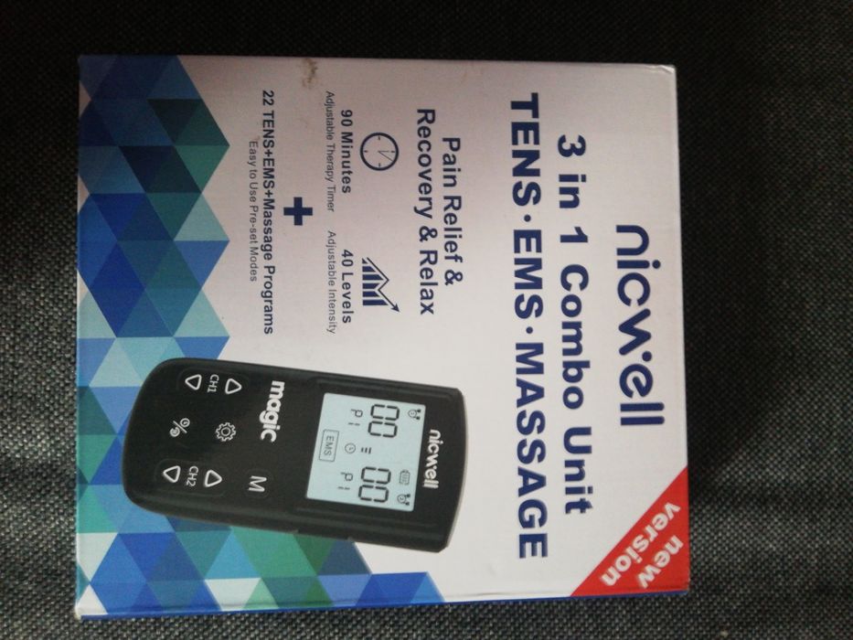 NICWELL. 3in1 combo unit tens - ems - massage