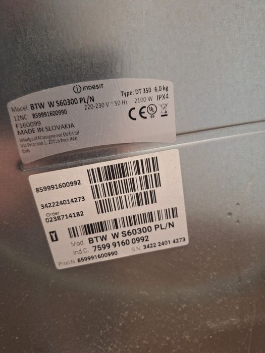 Kuchenka kuchnia piec gazowy z butlą bialy