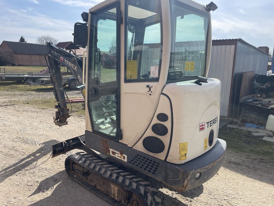 Minikoparka mini koparka terex tc 20 long