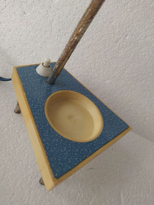 Stara lampka biurkowa PRL UNIKAT