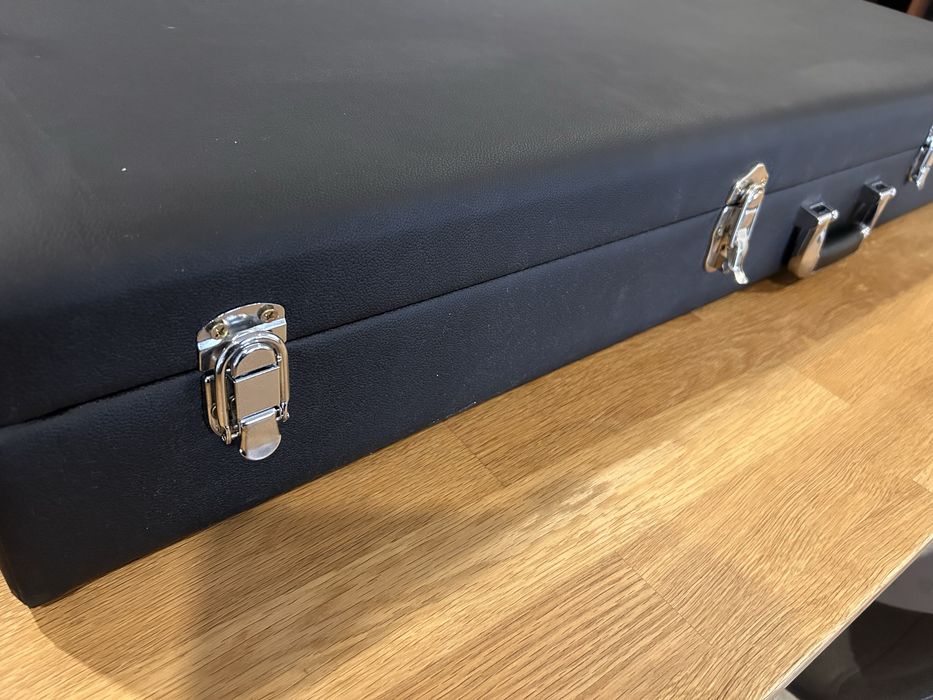 Case hard case caixa para baixo ou guitarra elétrica