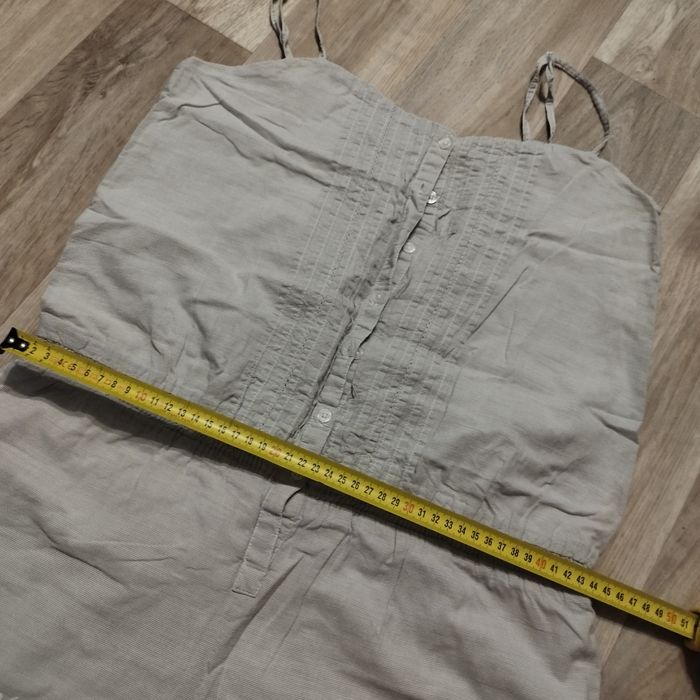 Kombinezon letni w stylu Boho na cienkich ramiączkach Oysho rozmiar L