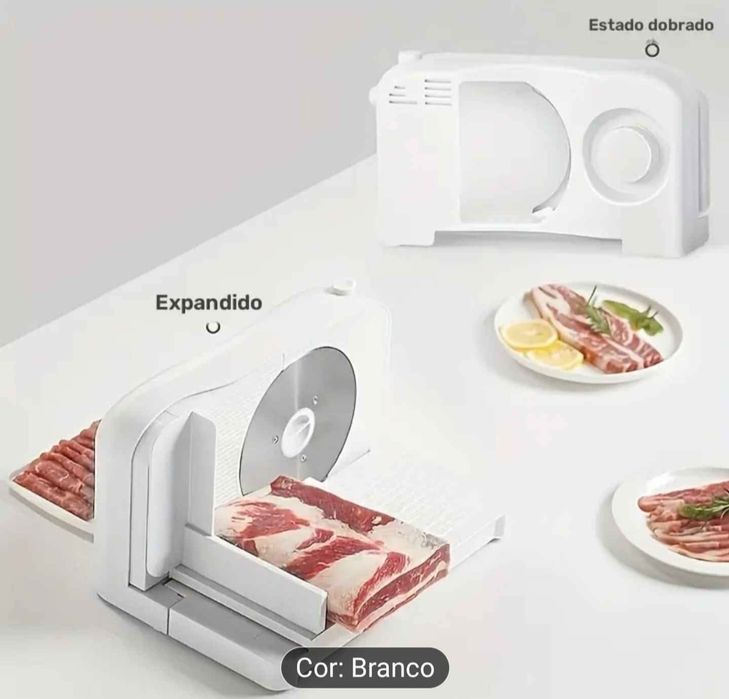 Máquina de cortar, fiambre, queijo, carne e mais