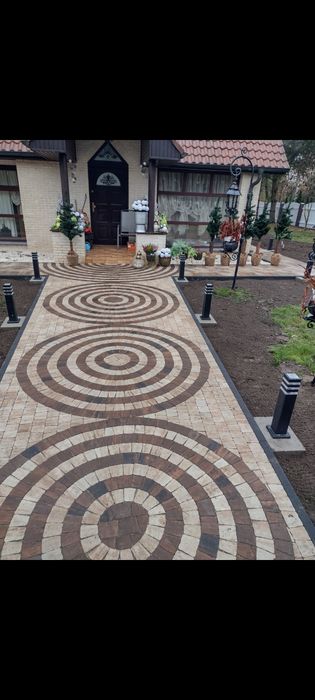 Układanie kostki brukowej, mycie kostki brukowej,impregnacja