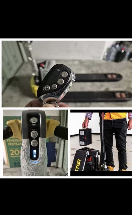 Porta Palete eléctrico modelo: Hyster 1500kg