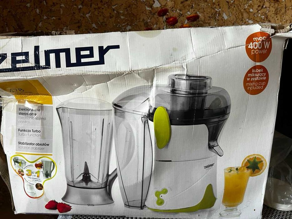 Соковижималка ZELMER 3 в 1