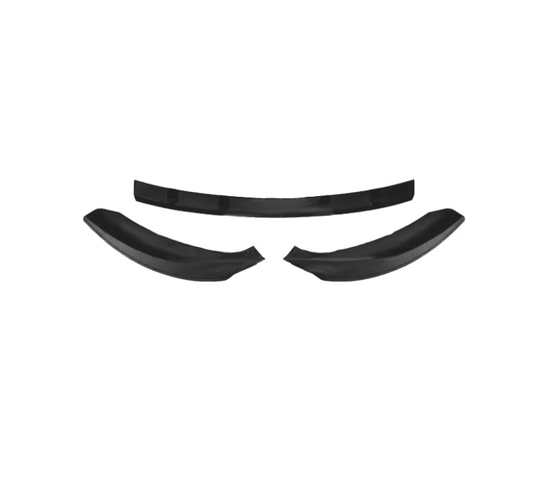 SPOILER LIP FRONTAL SEAT LEON 1P MK2 CUPRA 09-12 PRETO BRILHANTE