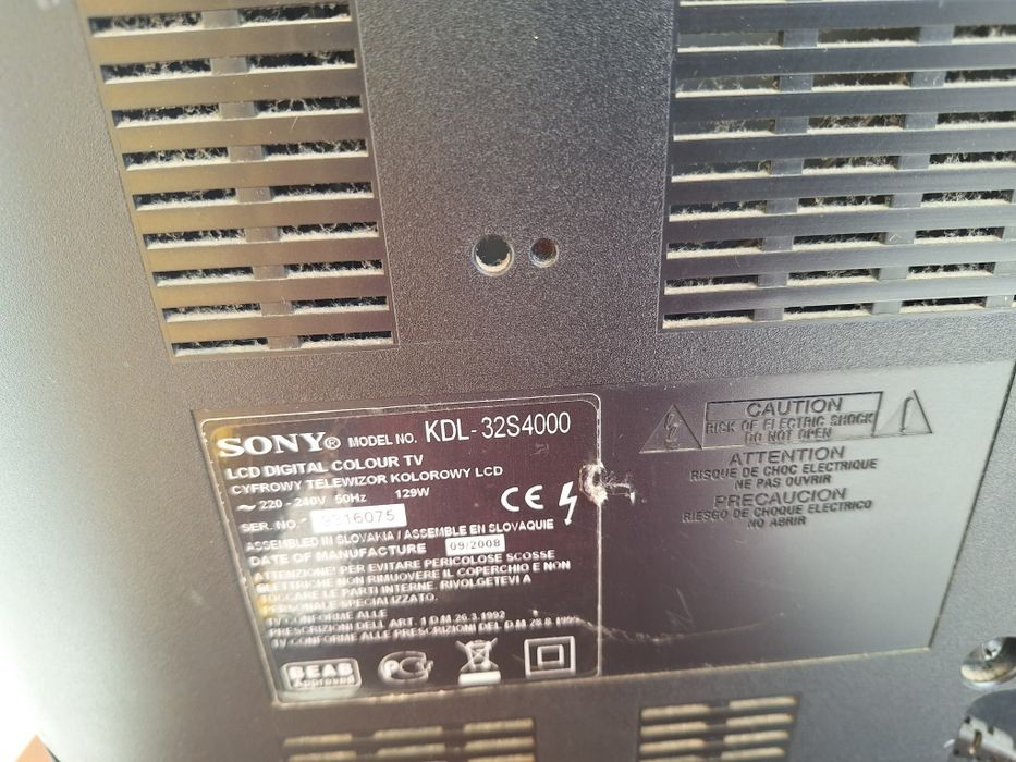 Televisão Sony a runcionqr e se comando