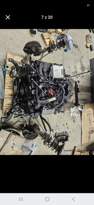 Silnik om651 + skrzynia 7g tronic