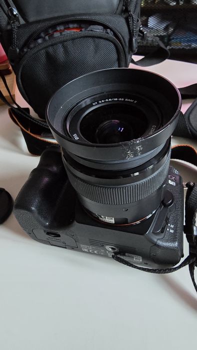 Sony Alpha A68 - zestaw.