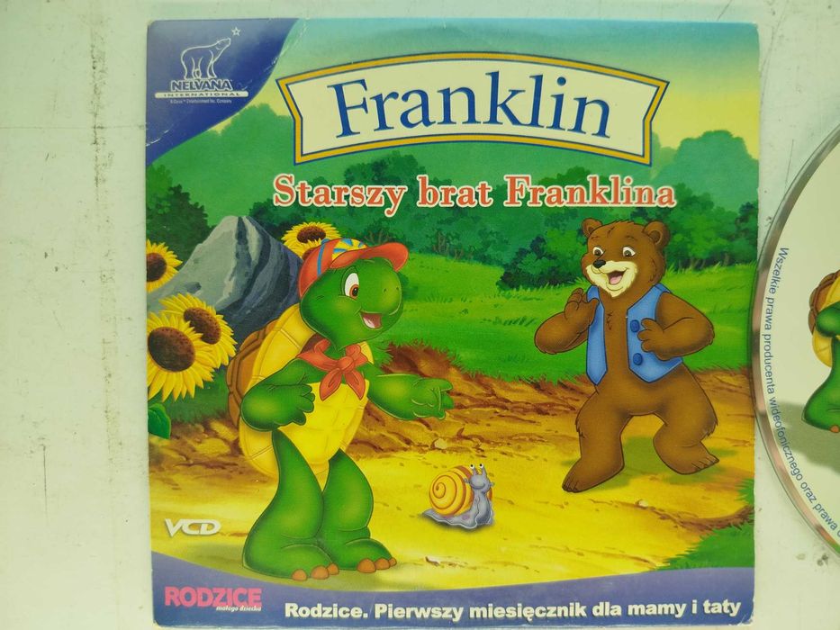 Franklin Starszy brat Franklina VCD koperta dzieci bajka