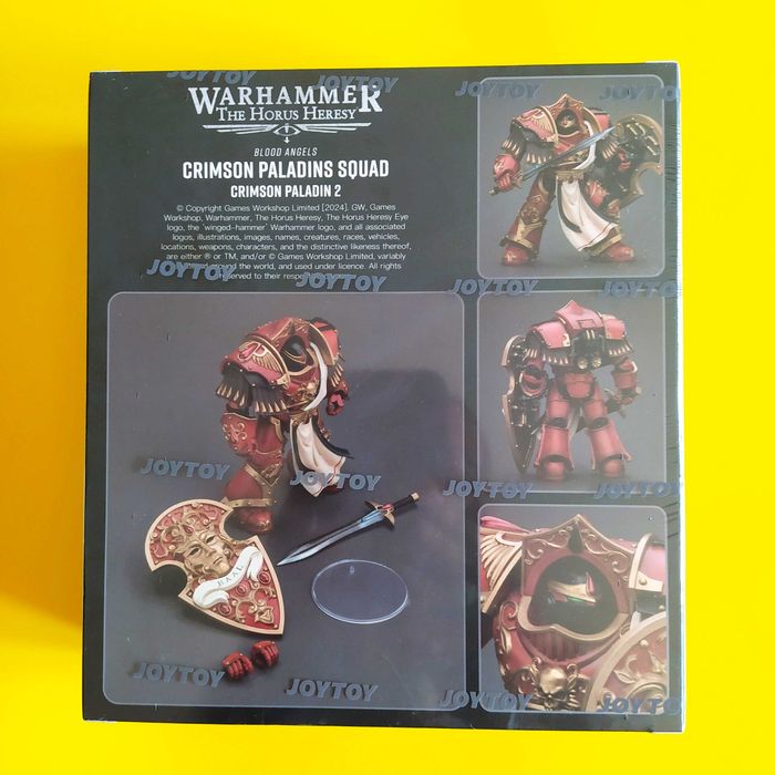 Figura Joytoy Warhammer: Horus Heresy Blood Angels Crimson Paladin 2
