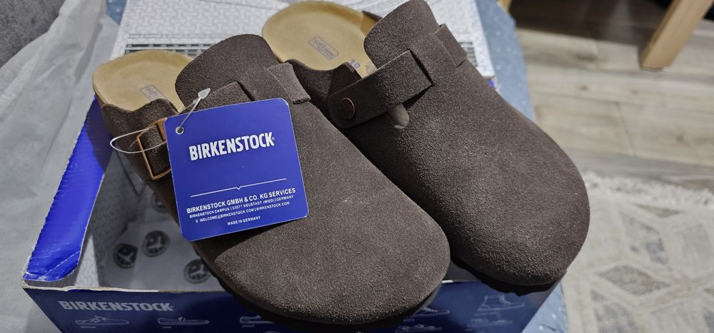 Chodak BIRKENSTOCK Boston z miękką wkładką