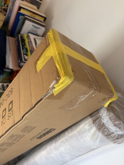 Tapete novo em embalagem original