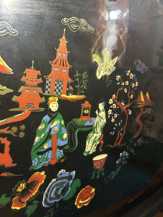 Arca/ bau de estilo asiático - antiga