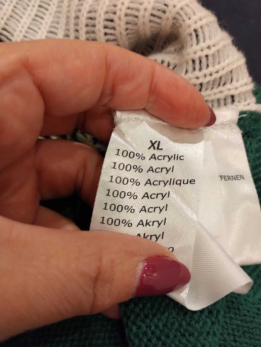 Sweterek świąteczny XL