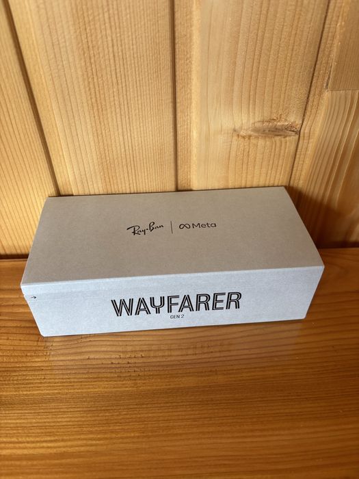 Rayban Meta Wayfarer Gen 2 прозора лінза