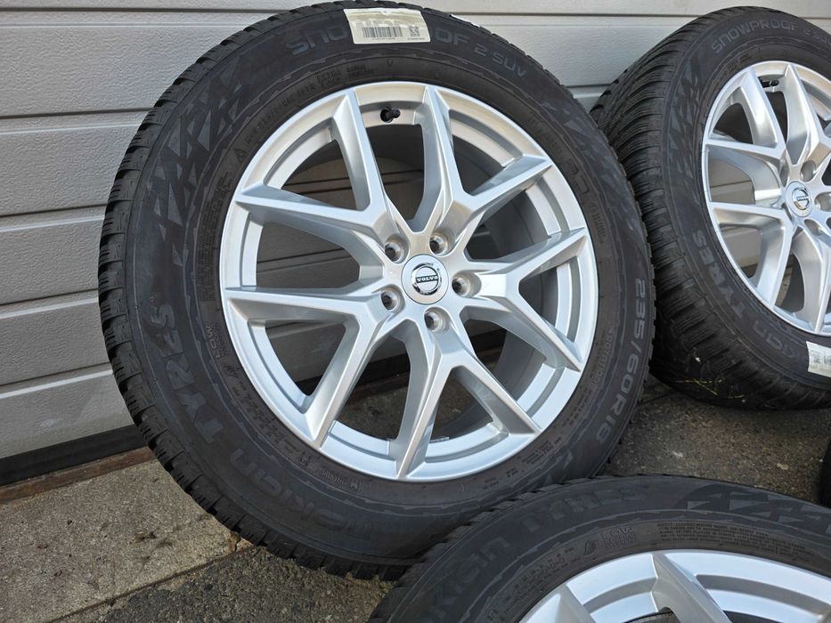 [K634] Koła zimowe 18 Cali 5x108 Nokian 235/60/18 Volvo XC40 XC60 <--j.Nowe Oryginalne 2025r