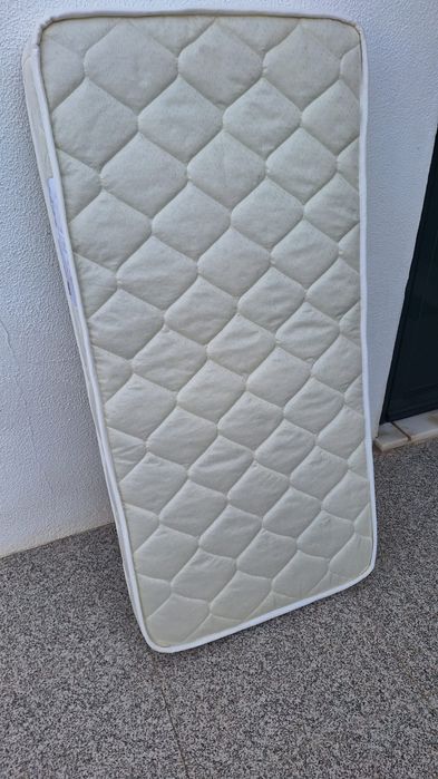 Berço Bebé Lacado Branco