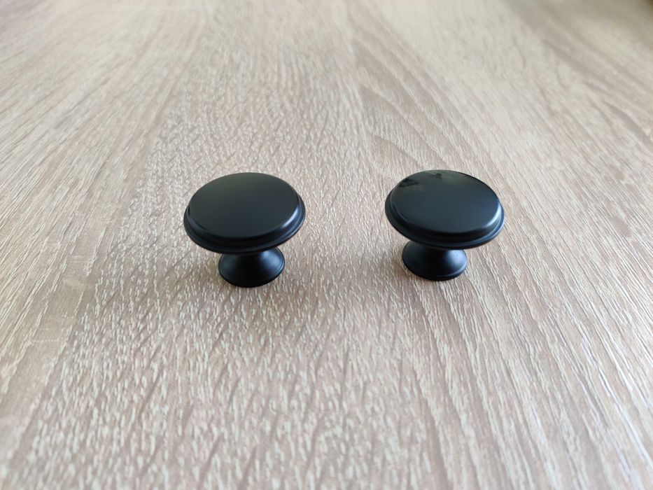 Ручки кнопки меблеві металеві. Матові 2 шт.