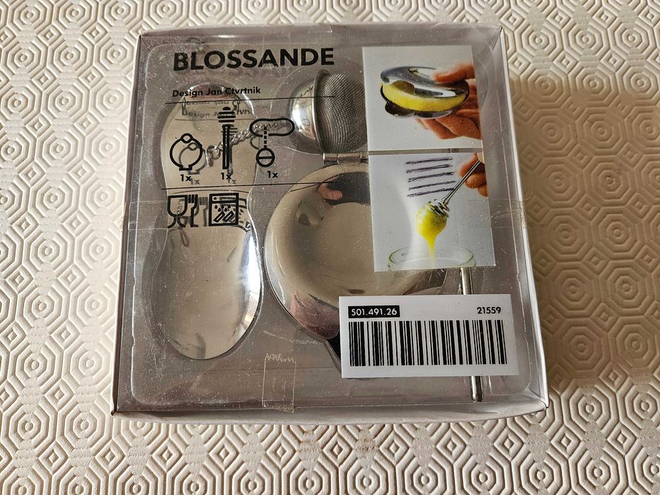 Acessórios de chá de aço inoxidável IKEA BLOSSANDE