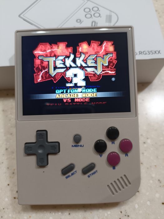 портативная игровая консоль Anbêrnic RG35XXсерые,сиреневые,белые