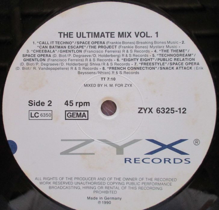 The Ultimate Mix - - - - - Volume 1 - - - - - Maxi Single