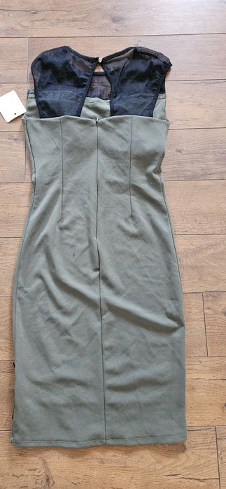 Nowa sukienka midi khaki