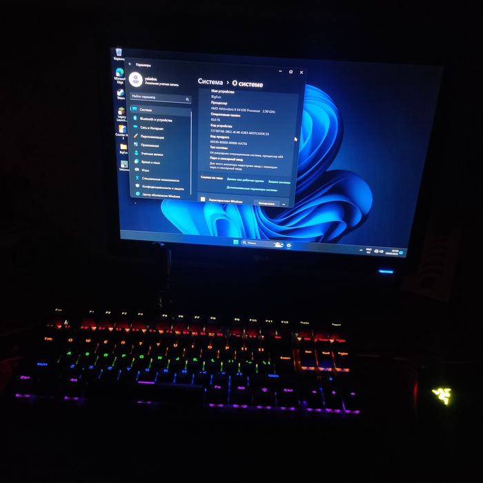 Windows 11 | HHD 500 | SSD 128 GB | RAM 10