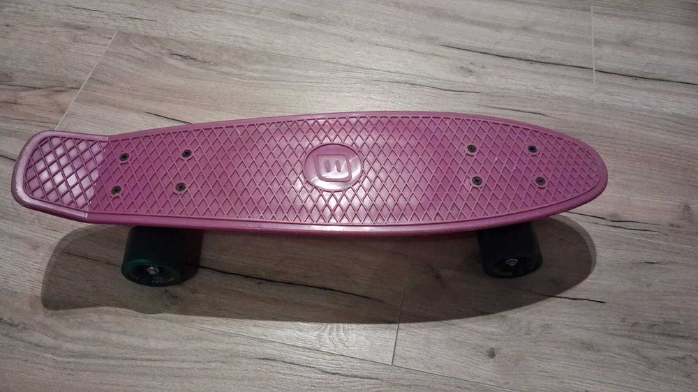 Fiszka deskorolka fioletowa