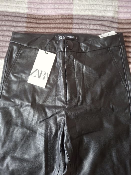 Штани шкіра zara