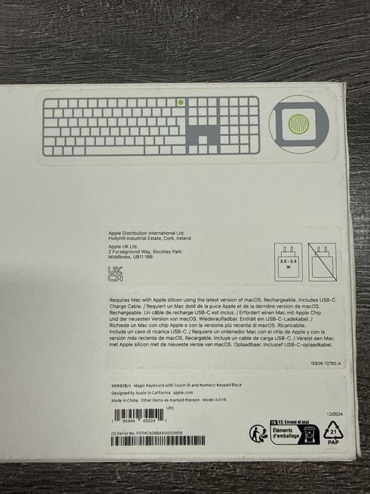 Magic Keyboard with Touch ID