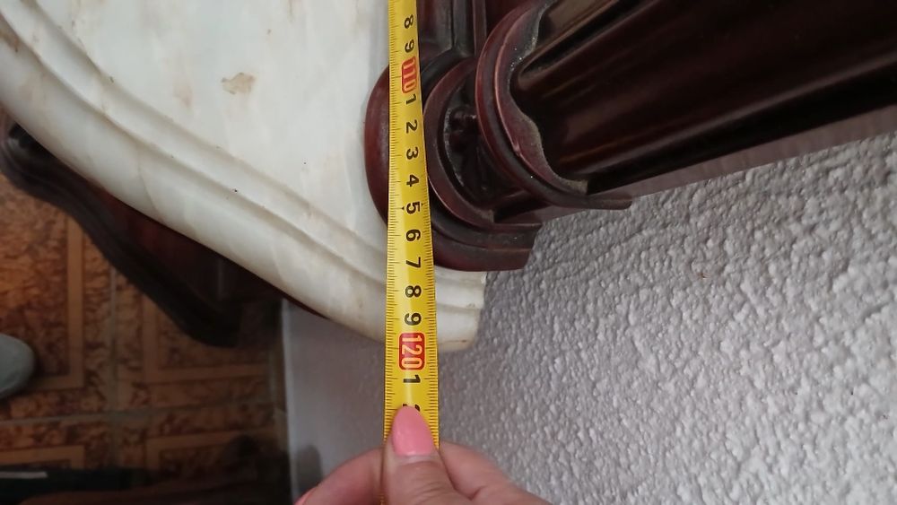 Movel de entrada castanho