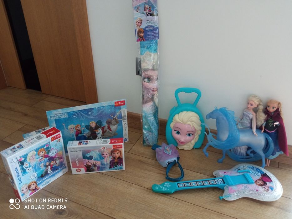 Zestaw zabawek z serii Kraina Lodu